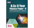 B.Sc. II Year Physics Paper - II Osmania University